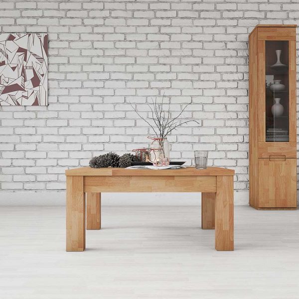 Wohnzimmer Couchtisch aus Buche Massivholz geölt