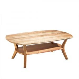 Couchtisch aus Kernbuche Massivholz 110 cm