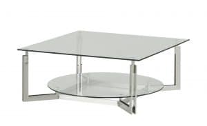 Couchtisch  Milano  silber Tische > Couchtische > Couchtische rechteckig - Höffner