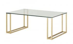 Couchtisch  gold Tische > Couchtische > Couchtische rechteckig - Höffner