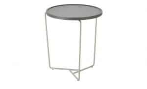 SPECTRAL Beistelltisch   Tables  grau Ø: 45 Tische > Beistelltische > Beistelltische ohne Rollen - Höffner