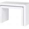 2er-Set Beistelltische  Polar  weiß Tische ></noscript> Beistelltische > Beistelltische ohne Rollen - Höffner