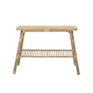 Thenna Konsole / L 111 x P 45 x H 75 cm - Rattan - Bloomingville - Beige/Holz natur