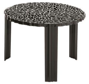 T-Table Medio Couchtisch - Kartell - Schwarz