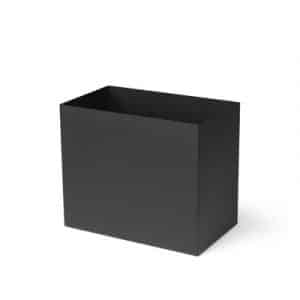 Topf / Für Blumenkasten Plant Box Large - Tiefe 34 cm - Ferm Living - Schwarz