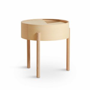 Woud - Arc Beistelltisch Ø 42 cm H 45 cm