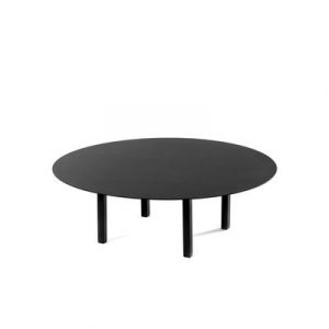 02 Medium Couchtisch / Ø 78 x H 25 cm - Stahl - Serax - Schwarz