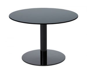 Flash Couchtisch / Glas - Ø 60 x H 40 cm - Tom Dixon - Schwarz