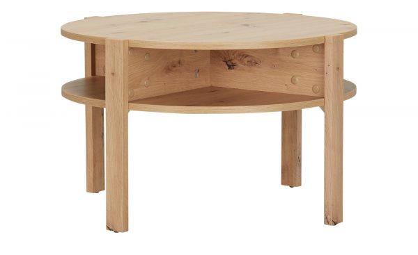 Couchtisch  Corno  holzfarben Ø: 74.4 Tische > Couchtische > Couchtische rund - Höffner