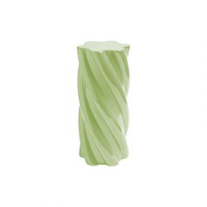 Marshmallow Beistelltisch / Ø 25 x H 55 cm - Glasfaser - & klevering - Grün
