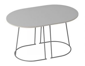 Airy Couchtisch / klein - 68 x 44 cm - Muuto - Grau