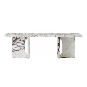 Androgyne Lounge Stone Couchtisch / 120 x 45 x H 37