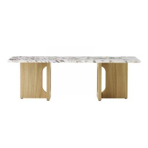 Androgyne Lounge Wood Couchtisch / 120 x 45 x H 37