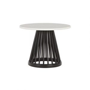 Fan Couchtisch / Marmor - Ø 60 cm - Tom Dixon - Weiß