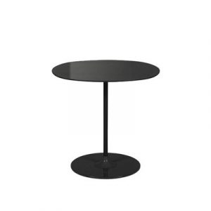 Thierry Beistelltisch / 45 x 45 x H 45 cm - Glas - Kartell - Schwarz