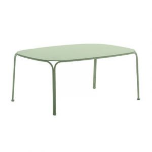 HiRay Couchtisch / Metall - 90 x 59 cm - Kartell - Grün