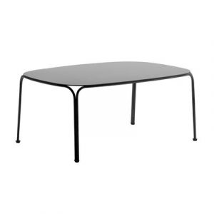 HiRay Couchtisch / Metall - 90 x 59 cm - Kartell - Schwarz