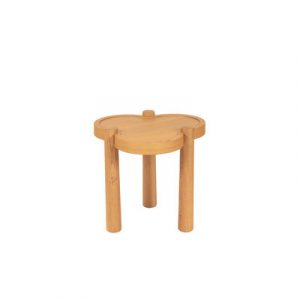 Beistelltisch Agapé holz natur / Small - Ø 41 x H 40 cm - Maison Sarah Lavoine - Holz natur