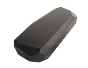 Couchtisch Meteor Medium plastikmaterial schwarz medium - Serralunga - Schwarz