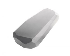 Couchtisch Meteor Small plastikmaterial grau klein - Serralunga - Grau