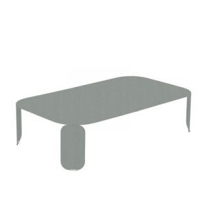 Couchtisch Bebop metall grau / 120 x 70 x H 29 cm - Fermob -